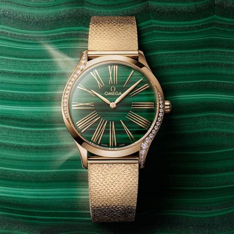 omega tresor gold price|New Omega De Ville Tresor Watches with Domed Malachite Dials.